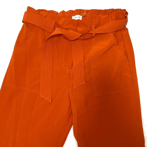 Calvin Klein Burnt Orange Pants - Picture 2 of 7
